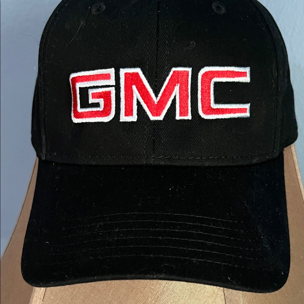 Black and Red Logo Baseball Cap